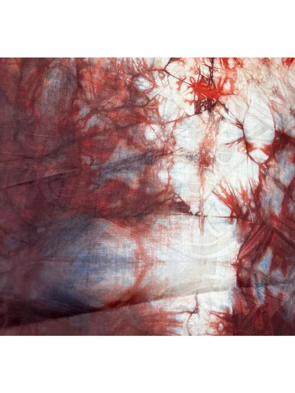 Hand-Dyed Cotton Batik Fabric 1/2 yard x 50